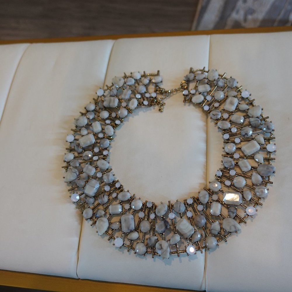 statement bib necklace